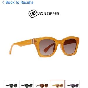 Vonzipper Eyewear Gabba Amber Sunglasses